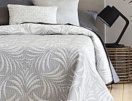 Colcha Jacquard Libia Gris