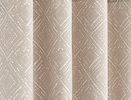 Colcha Edredón Jacquard Somo con cojín incluído Beige