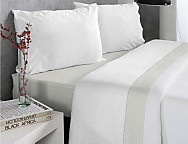 Juego de cama Enne color Beige