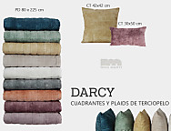 Cojín de terciopelo Darcy