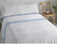 Juego de cama de invierno Coralina Arcade color Azul precio especial hasta final de stock