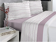 Juego de cama Dolan color Malva