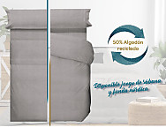 Juego de cama franela Chambray