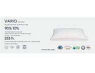 Almohada plumón Vario Firmeza Personalizable