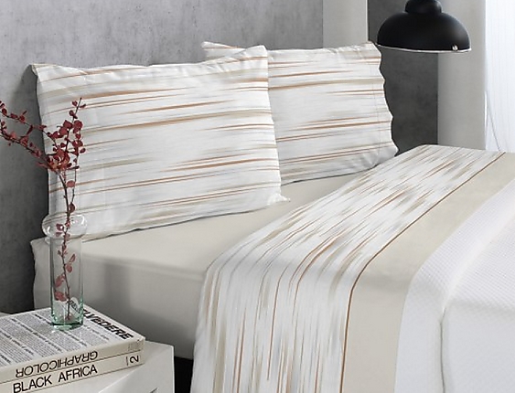 Reig Marti - Juego de cama Timber color Beige